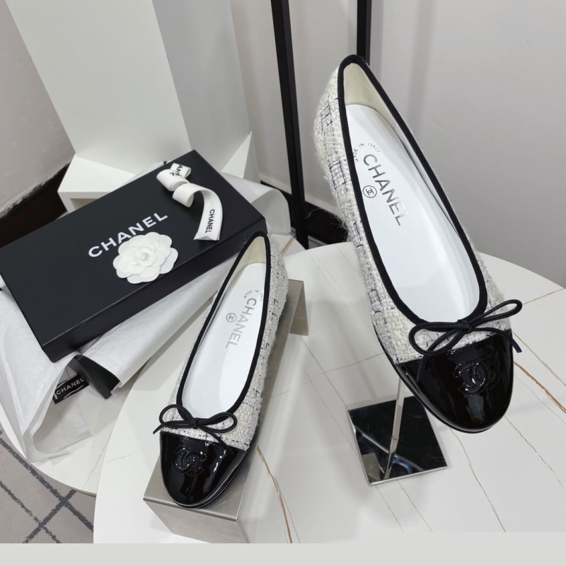 Ch*el flat shoes